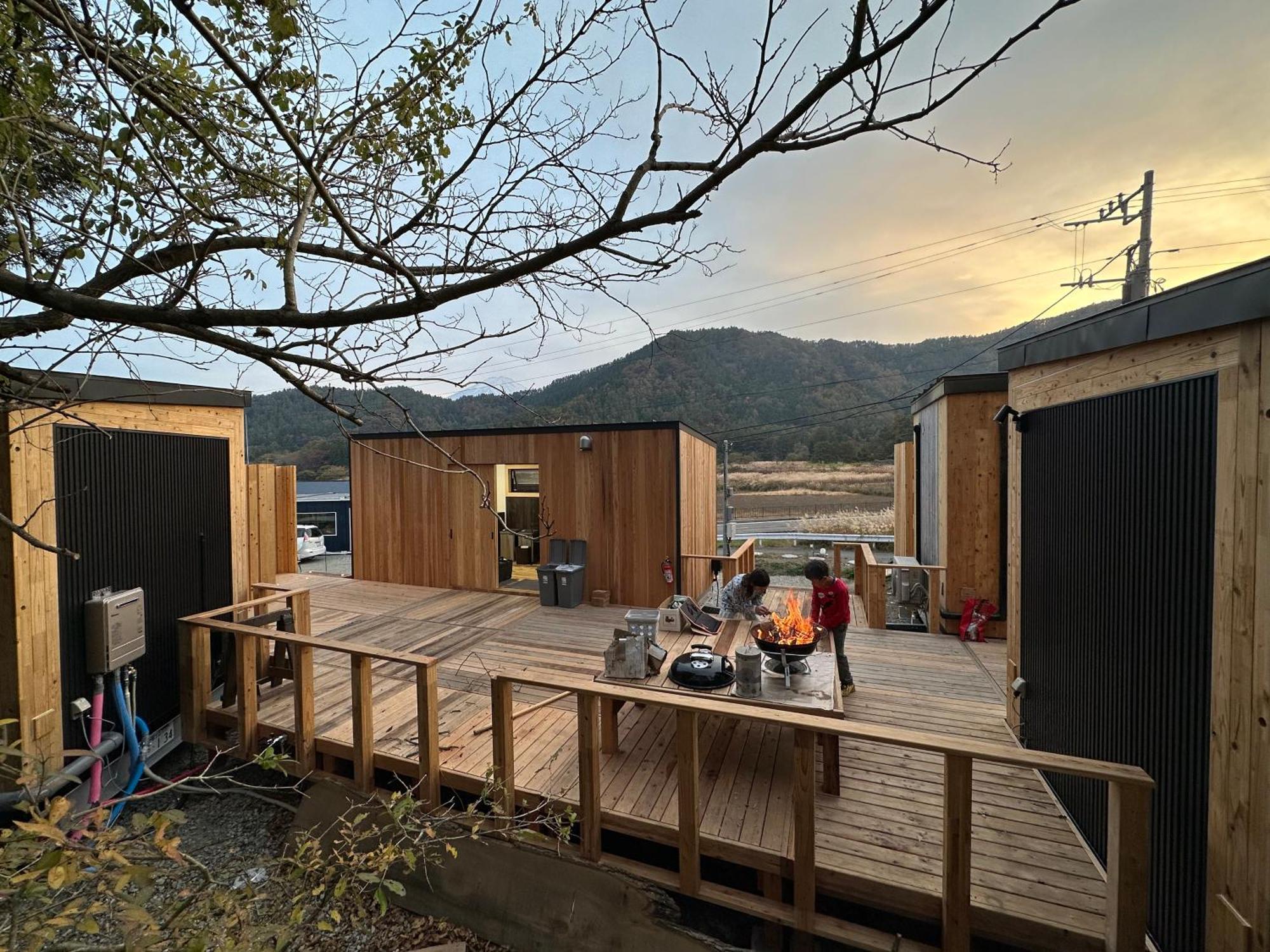 Fuji Dome Glamping Hotel Fujikawaguchiko Bagian luar foto