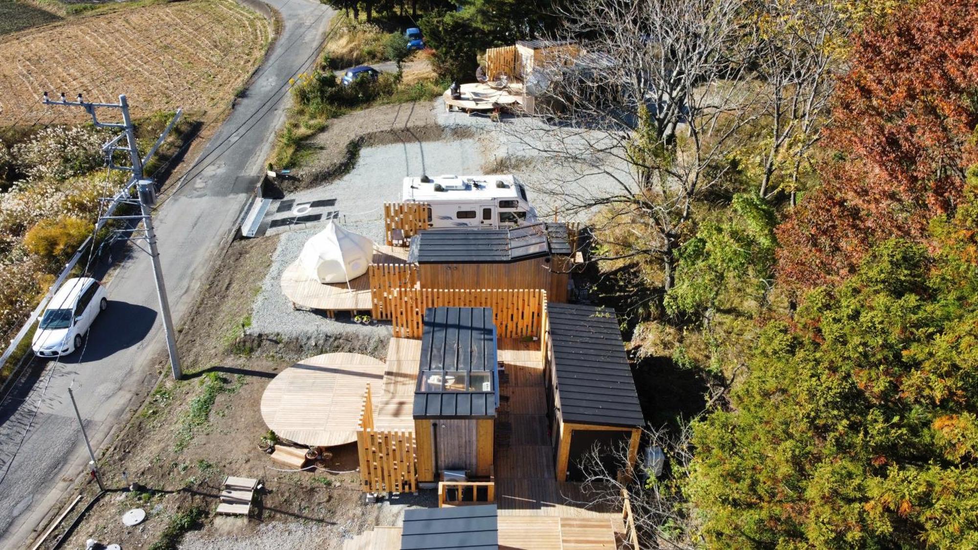 Fuji Dome Glamping Hotel Fujikawaguchiko Bagian luar foto