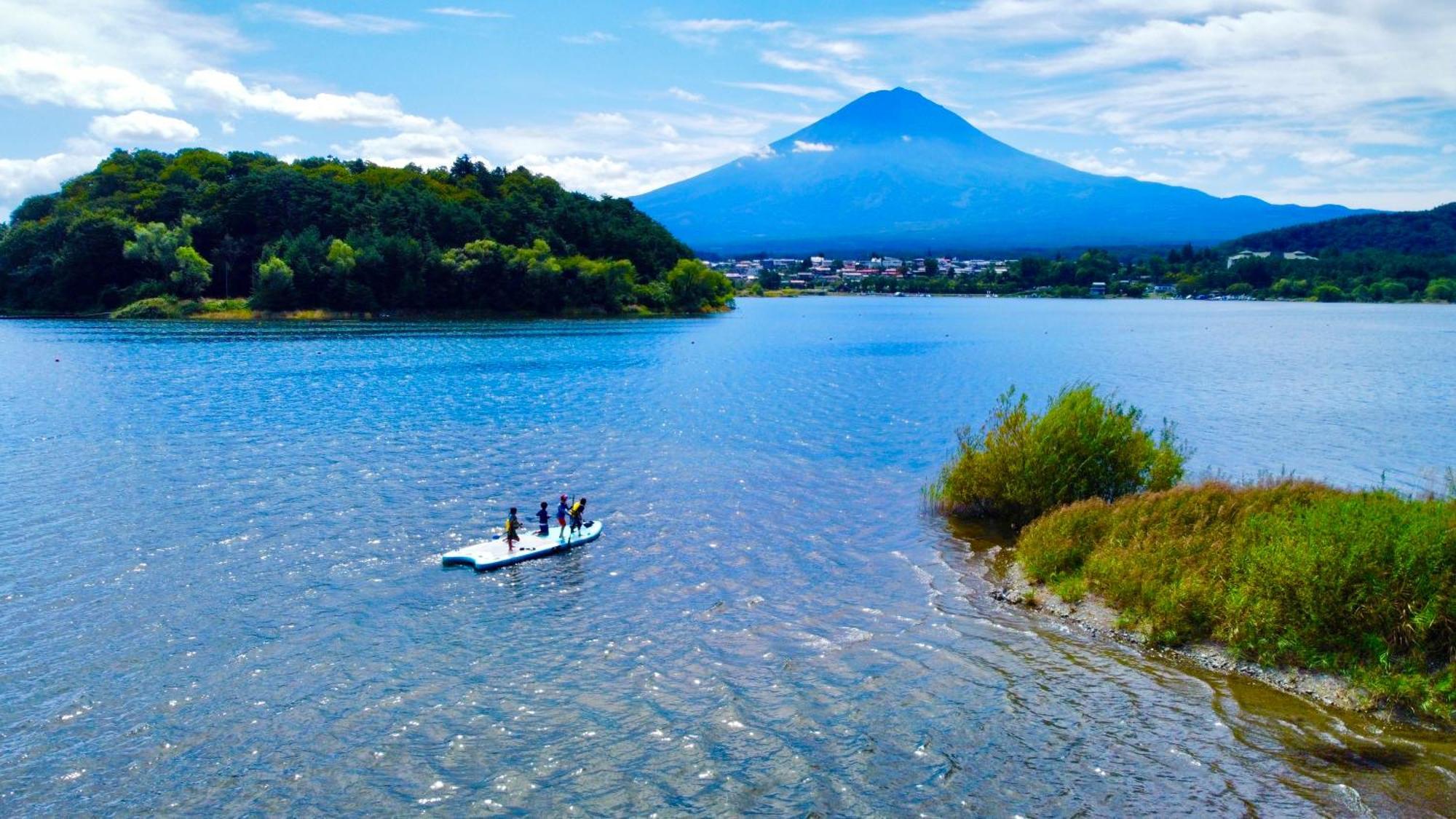 Fuji Dome Glamping Hotel Fujikawaguchiko Bagian luar foto