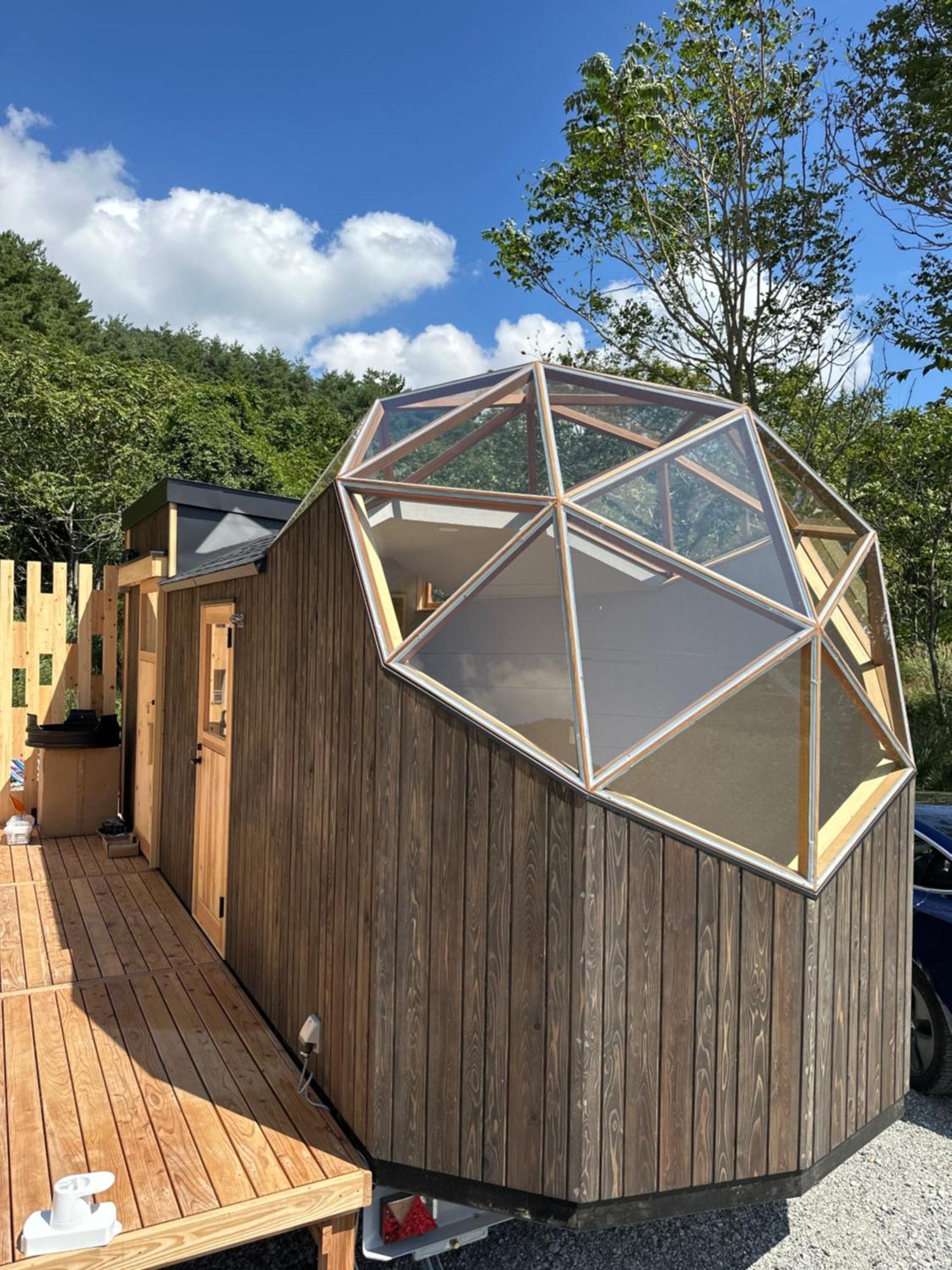 Fuji Dome Glamping Hotel Fujikawaguchiko Bagian luar foto