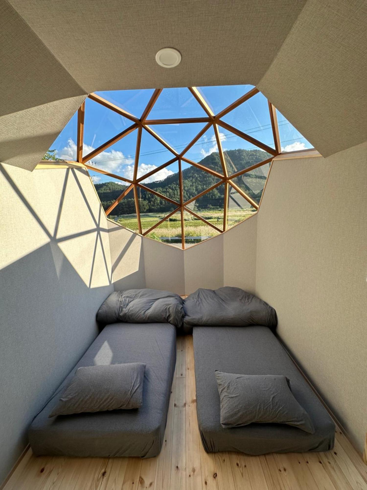 Fuji Dome Glamping Hotel Fujikawaguchiko Bagian luar foto